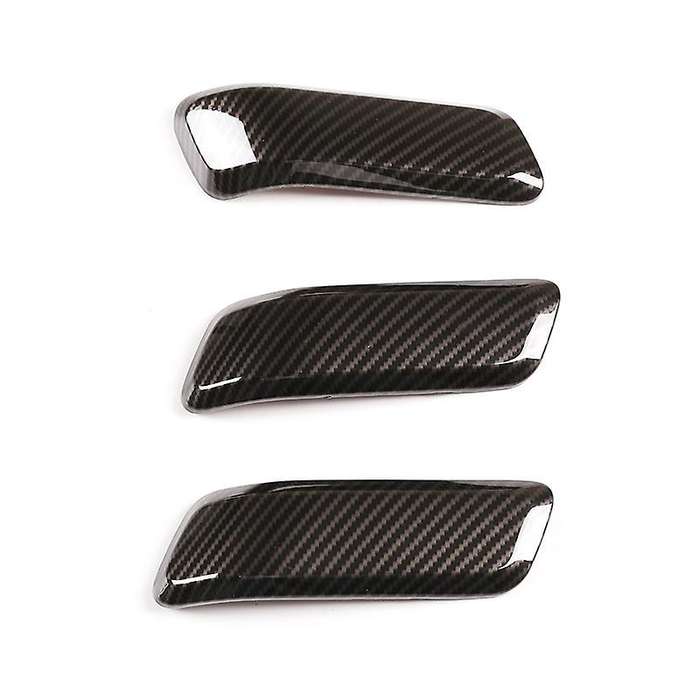 Car Inner Handle Carbon Fiber Styling Decoration Cover Stickers for 2020 2021