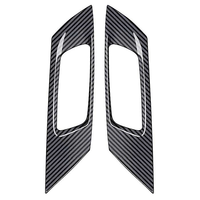 Car Inner Handle Armrest Frame Car Door Bowl Decoration Cover for Alpha 30 Series 2015-2017 Carbon F