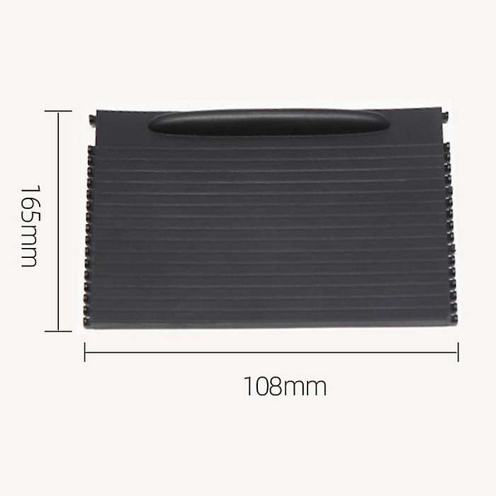 Car Inner Indoor Centre Console Roller Blind Cover for 2003-2010 Car Water Cup Holder Storage Access