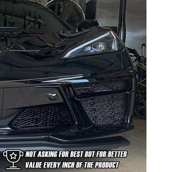 Car Inner Mesh Grill Kit for C8 2020-2022 Radiator Grille