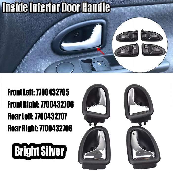 Car Inner Interior Door Handle for Trafic Scenic Opel Vivaro 7700432705 7700432706 7700432707 770043