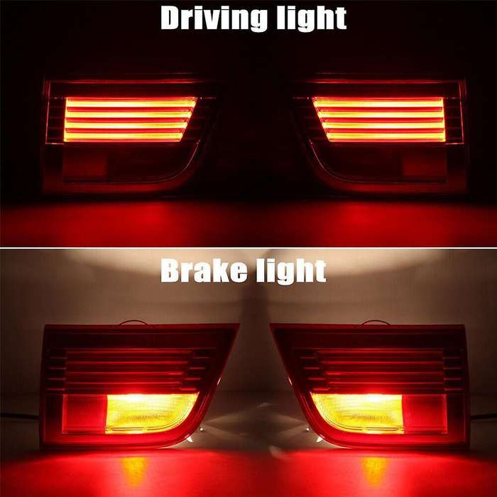Car Inner Tail Light Rear Lamp without Bulb Rear Fog Light Brake Lamp Turn Signal Light for X5 E70