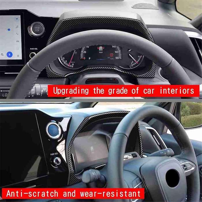Car Instrument Frame Dashboard Trim Cover for Voxy/Noah90 Series 2022+ Car Interior Accessories Carb