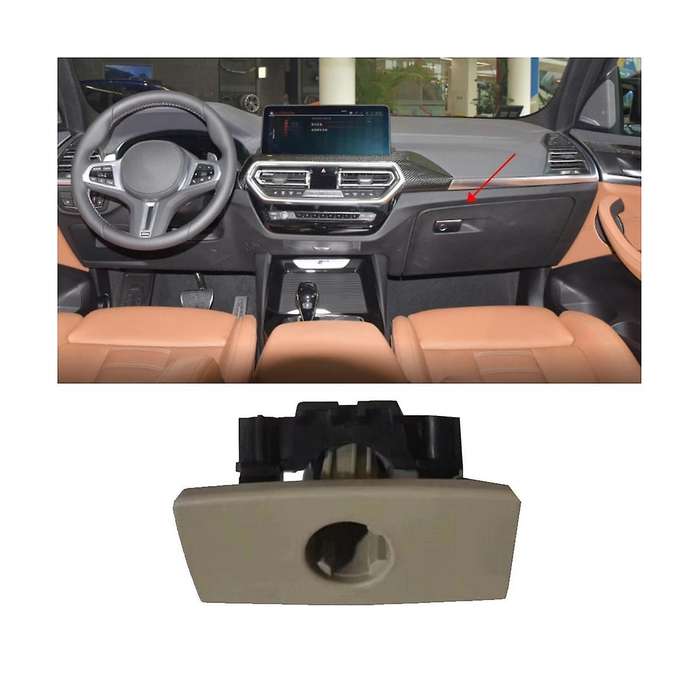 Car Interior Dash Glove Box Lock Storage Box Handle for X3 F25 X4 F26 2011-2017 51169242098