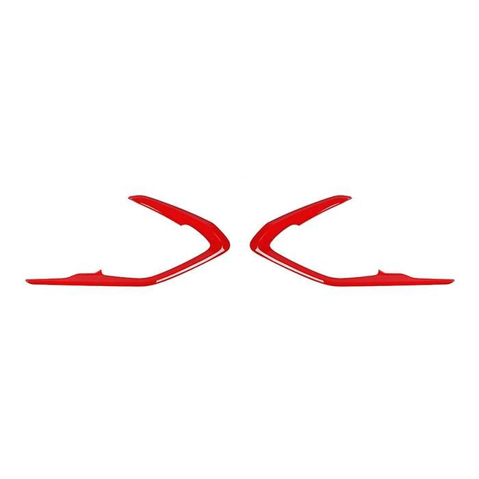 Car Interior Door Decoration Cover Trim Stickers for 2016-2020 Accessories, ABS Red