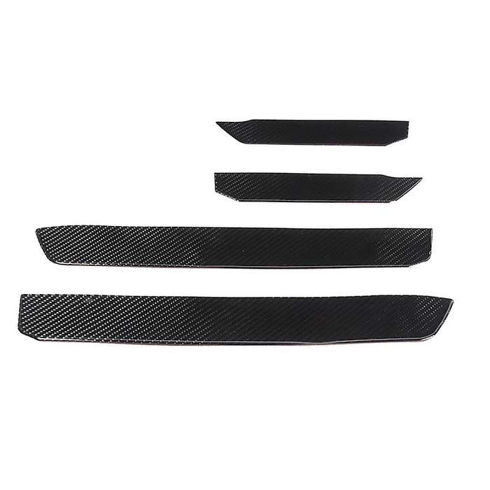 Car Interior Door Armrest Decoration Trim Cover Accessories for 2015-2020, Carbon Fiber