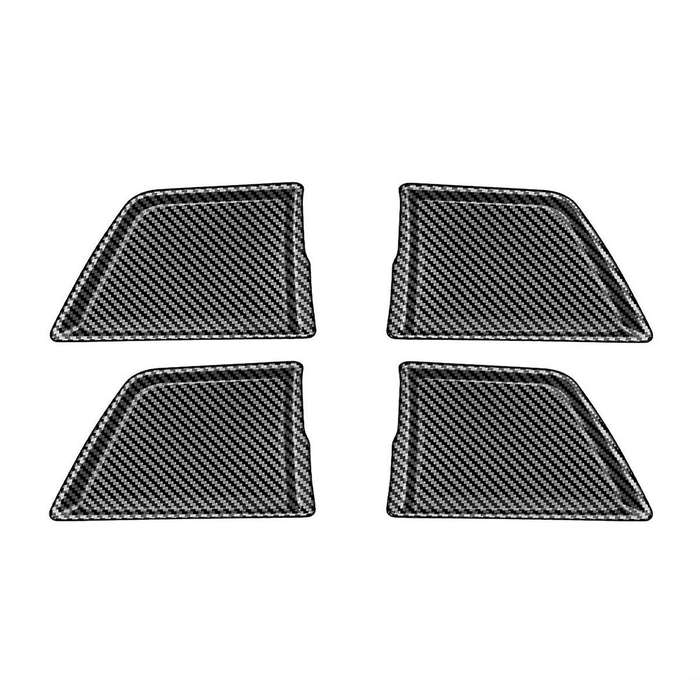 Car Interior Door Handle Bowl Cover Trim for 2024 Car Interior Accessories Carbon Fiber