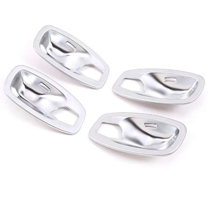 Car Interior Door Handle Bowl Frame Protective Cover for 5 Series E60 2006-2010