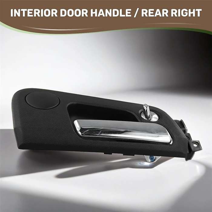 Car Interior Door Handle Rear Right Side Knob Hand Handle for Actyon/Sports 2005-2007 W5 2011-2014
