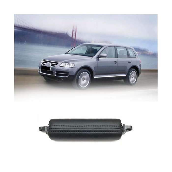 Car Interior Door Pull Handle Trim 7L6867161 for 2003-2010 Side Door Handle Inner PU Leather LHD RHD