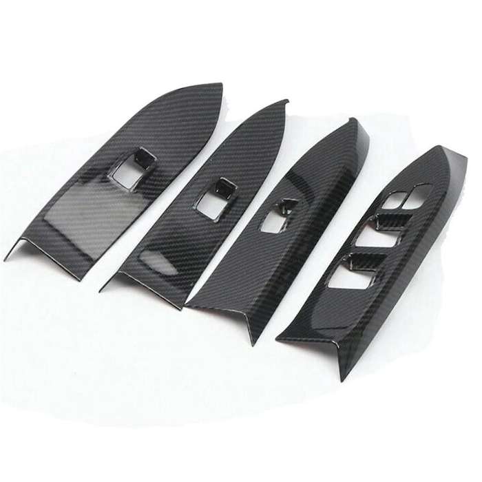 Car Interior Door Panel Window Switch Control Panel Bezel Trim for Montero V87 V93 V95 V97 V98 07-2