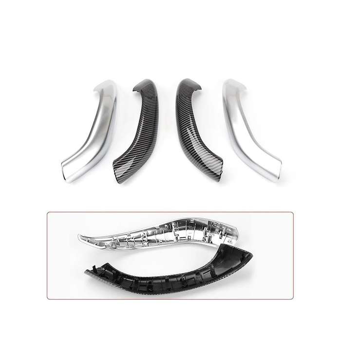 Car Interior Door Pull Handle Outer Cover Trim for X1 X2 F48 F49 F39 2016-2020 51417417513(carbon F