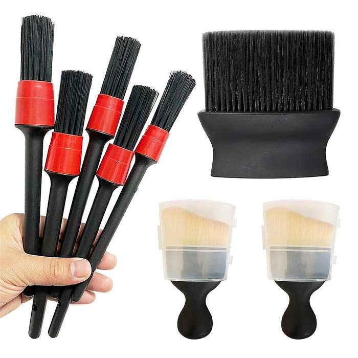 Car Interior Dust Sweeping Soft Brush,car Detailing Brush Set for Interior Exterior,car Cleaning Dus