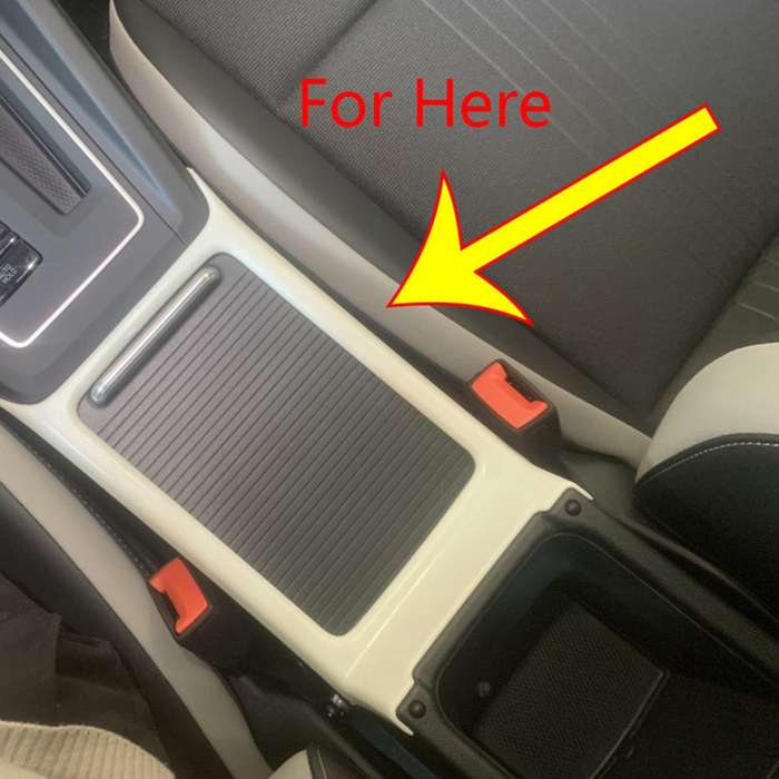Car Interior Front Water Cup Cover Trim Console Center Frame Sticker for Golf 8 MK8 2021