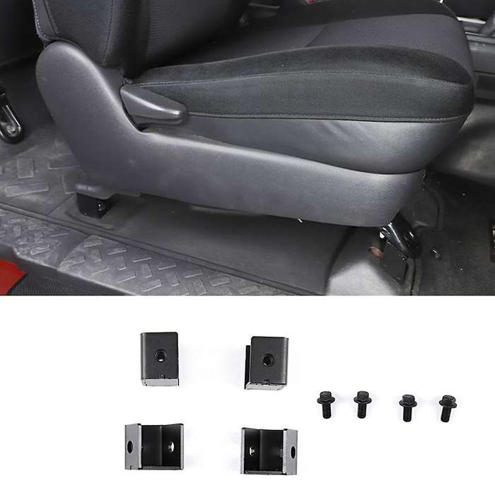 Car Interior Modification Seat Height Increase Bracket Gasket Field of View Kit for