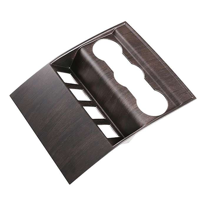Car Interior Oak Color Armrest Box Rear Kick Cover Trim for 2020
