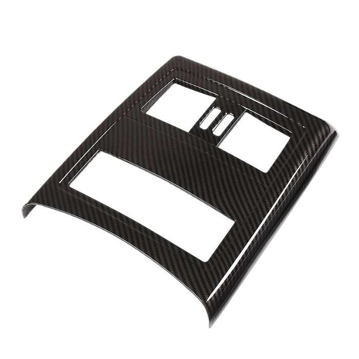 Car Interior Rear Outlet Carbon Fiber Texture Cover Decoration for 3 Series E90/E91/E92/E93 2005-201
