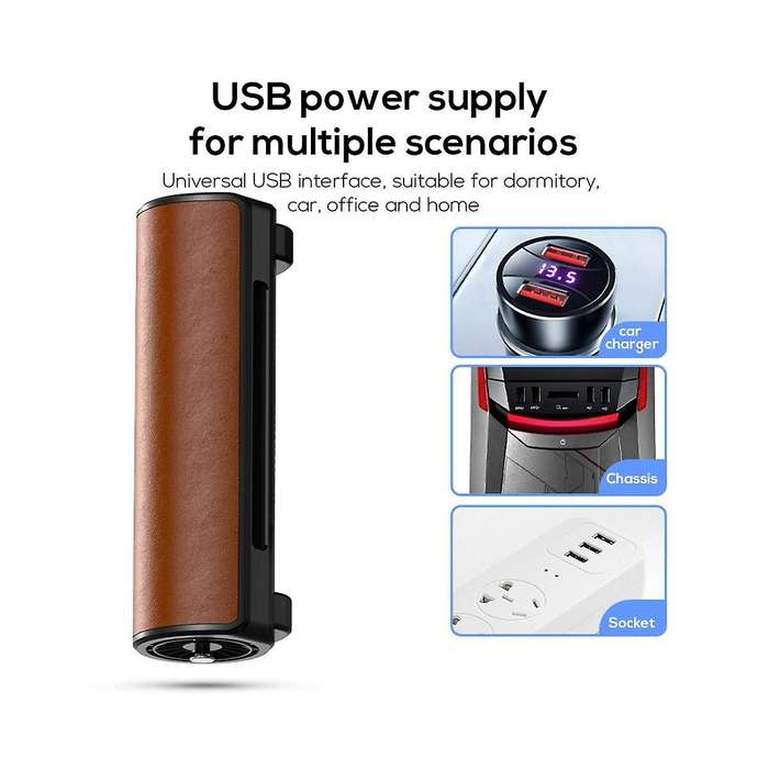 Car Interior Rear Headrest Fan Usb Plug In Car Fan Wind Power Up to Low Noise Car Rear Fan Car Fan-