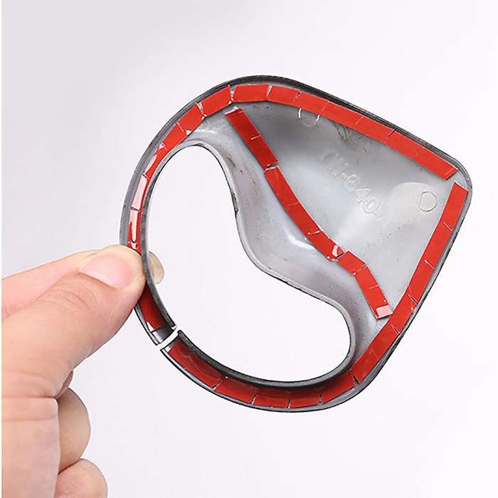 Car Interior Safety Belt Cover Trim Carbon Fiber Texture Accessory Fit Car Accessories for XE,ABS Ma