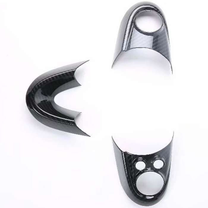 Car Interior Steering Wheel Cover Trim Stick Decoration Frame Accessories for R55 R56 R60 S