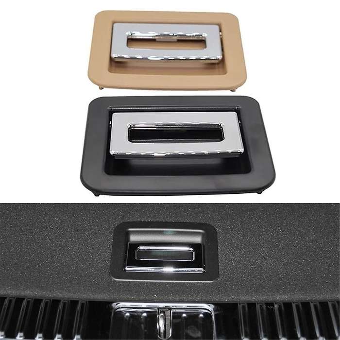 Car Interiors Spare Tire Cover Handle Trunk Carpet Handle Electroplated Handle for Porsche Cayenne 2