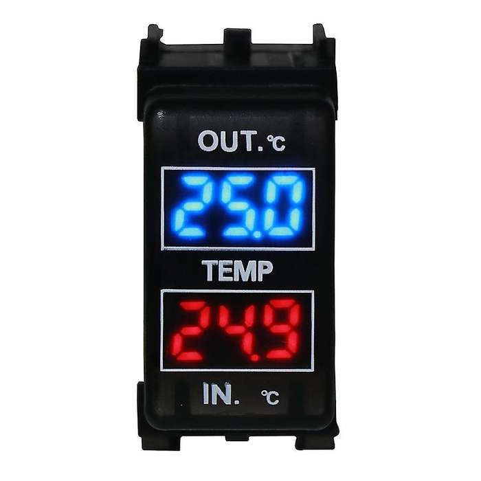 Car Internal and External Temperature Display Dual Temperature Sensor for X-Rail Sunny NV200 Teana
