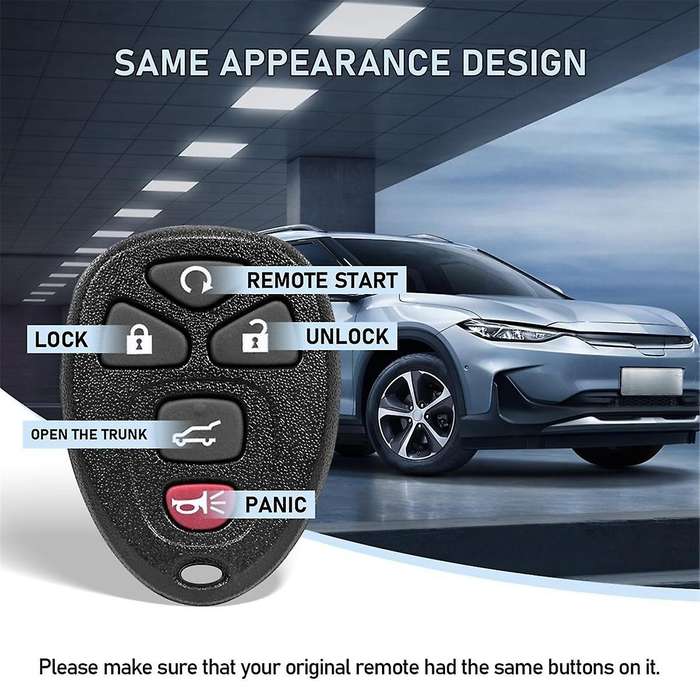 Car Key Fob Keyless Entry for Acadia XL Enclave Escalade OUC60270