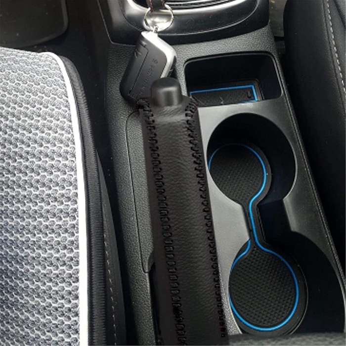 Car Leather Handbrake Cover Shift Lever Cover for K2 2011 2012 2013 2014 2015 2016 A