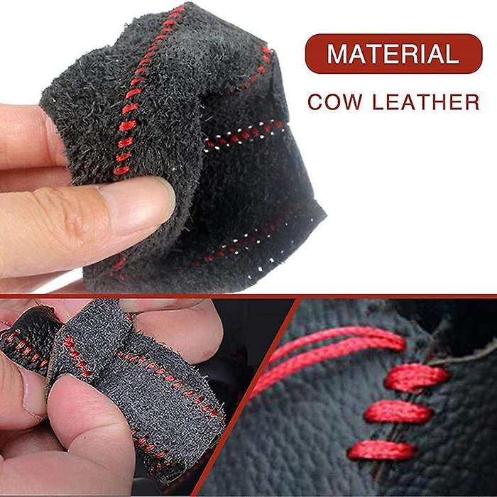 Car Leather Handbrake Cover Shift Lever Cover for K2 2011 2012 2013 2014 2015 2016 A