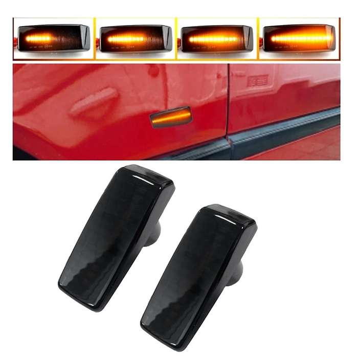 Car LED Blinker Indicator Turn Signal Side Marker Light for - W202 W140 W124 1248200421 35263155 PZ6
