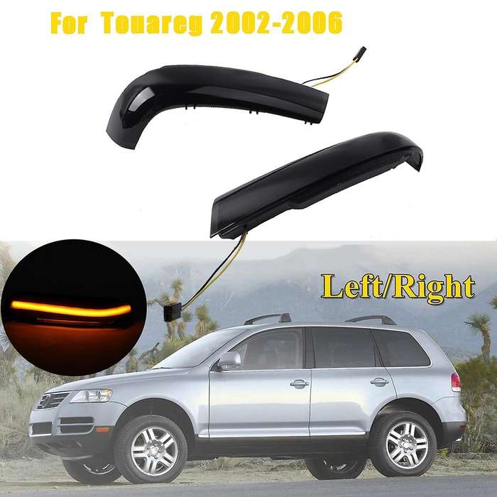 Car LED Dynamic Rearview Mirror Light Turn Signal Light Indicator for- 2002-2006