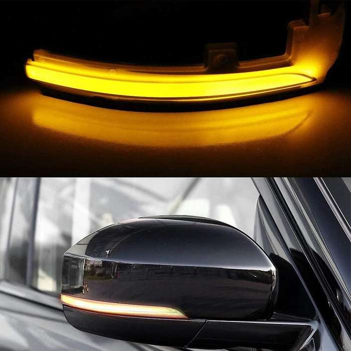 Car LED Dynamic Rearview Mirror Light Turn Signal Indicator for Sports Evoque LR4 2013-2018