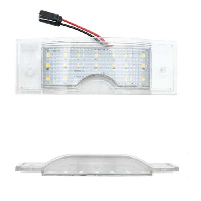 Car LED Number License Plate Light Lamp White 8200434687 for Opel Movano Master Traffic MK2 Tail Lam