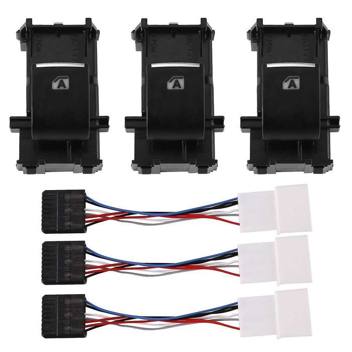 Car Led Power Single Window Switch for 2019-2022 Left Driving Backlight