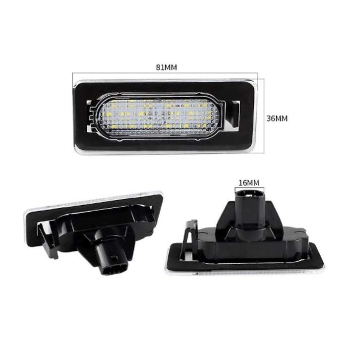 Car LED Number License Plate Light Lamp for 2014-2020 81270-02250 Car Accessories