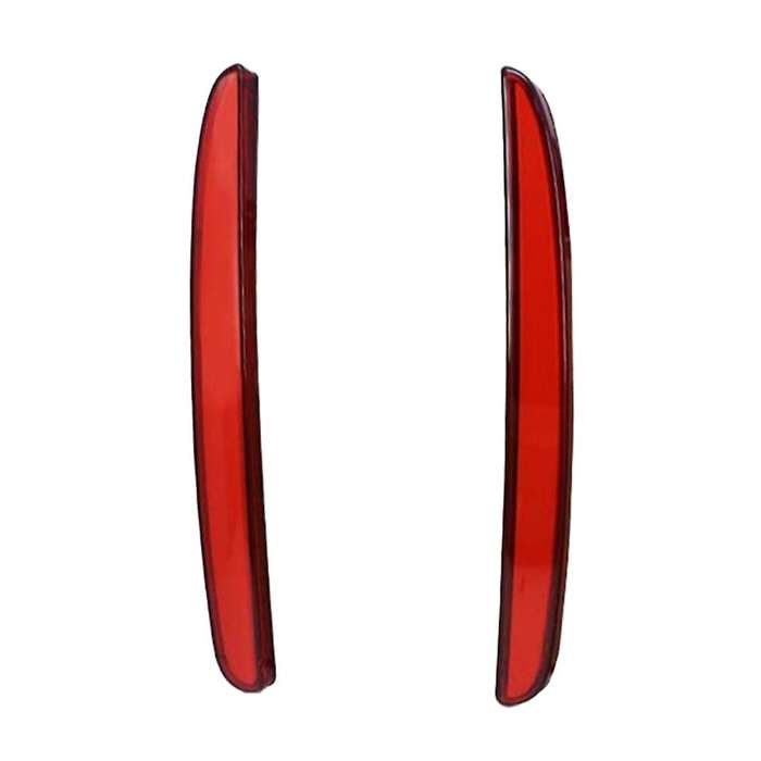 Car Led Rear Bumper Fog Lamp Brake Light Dynamic Turn Signal Reflector for Type R 2016-2018