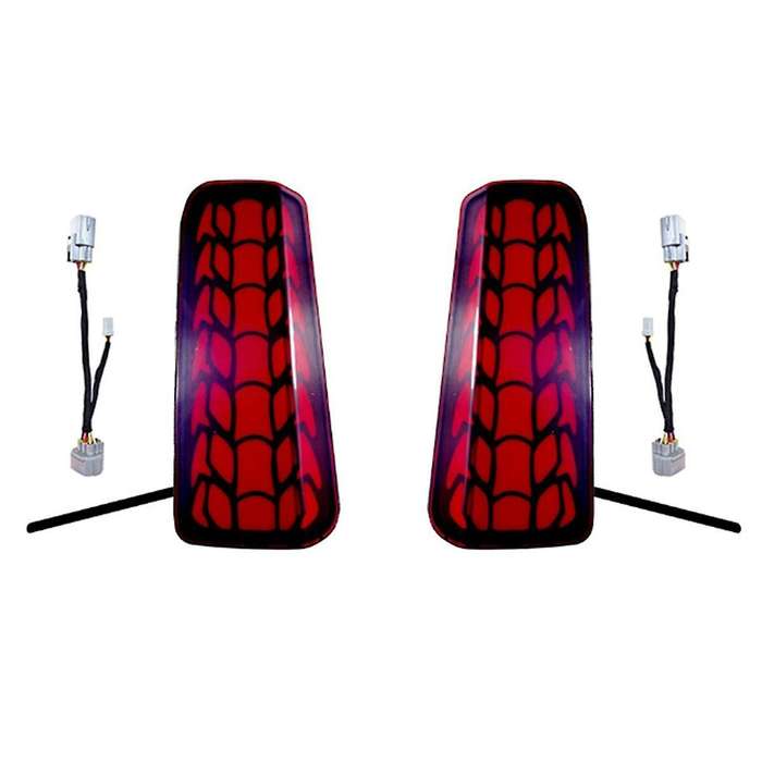 Car LED Rear Bumper Fog Lights Brake Lights Dynamic Turn Signal Lights for ALPHARD/VELLFIRE 30 Serie