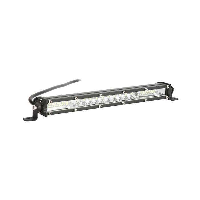 Car Led Single Spotlight Off-road Light Truck Headlight Long Bar Center Grille Spotlight Grille Lic