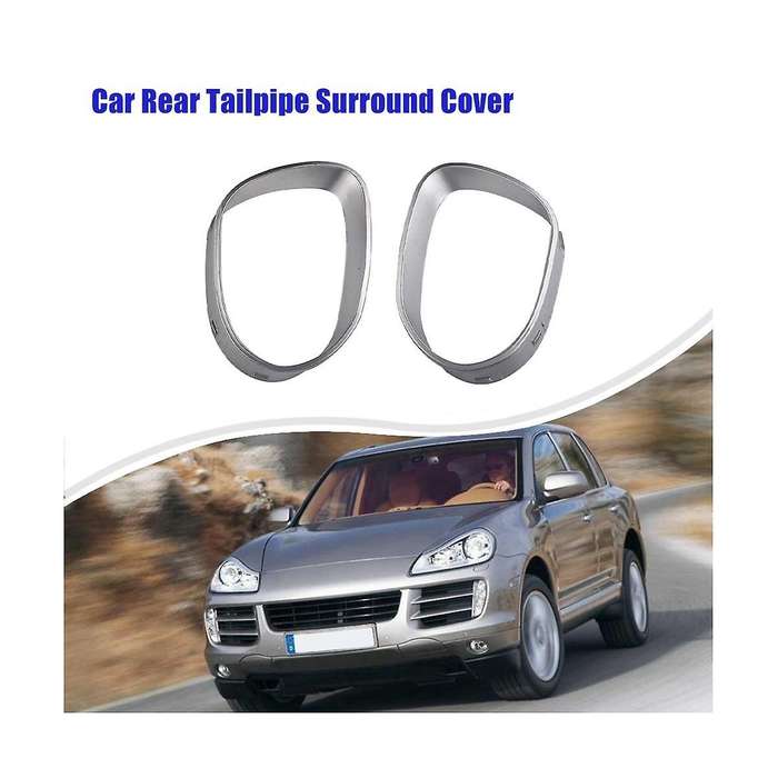Car Left & Right Rear Tailpipe Surround Cover for 2008-2010 95550583701 95550583801