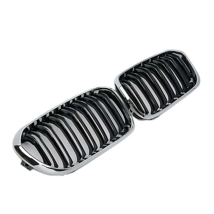 Car Left & Right Front Bumper Kidney Grille for  1-Series F20 2012-2014