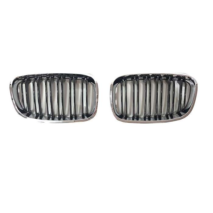 Car Left & Right Front Bumper Kidney Grille for  1-Series F20 2012-2014