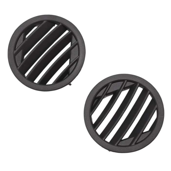 Car Left and Right Side Dash A/c Air Vent Grilles Abs Black for Mercedes-benz X204 Glk 2009-2015 Ca