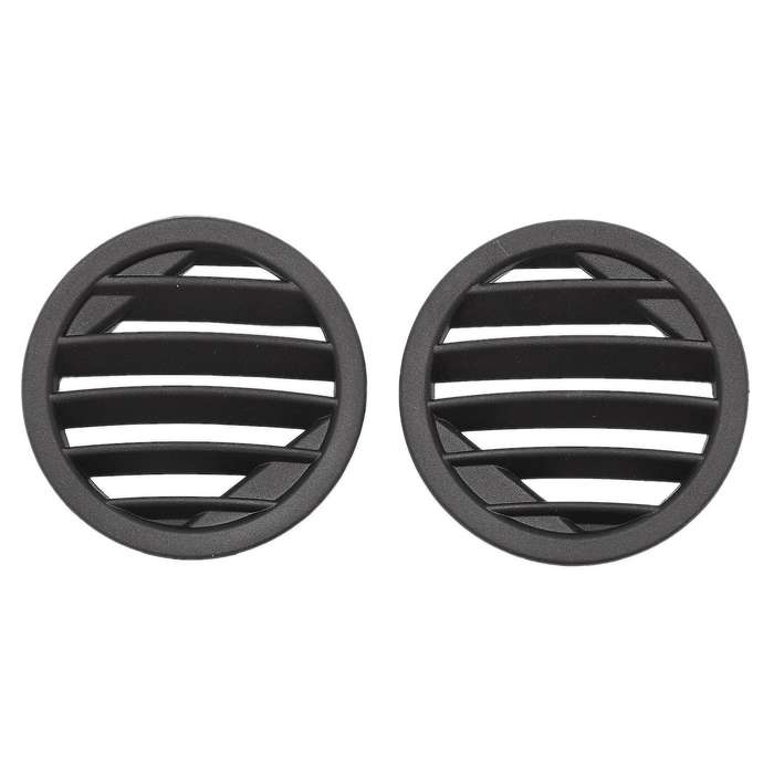 Car Left and Right Side Dash A/c Air Vent Grilles Abs Black for Mercedes-benz X204 Glk 2009-2015 Ca