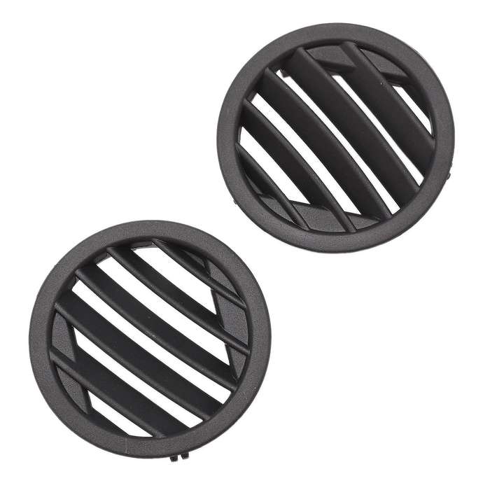 Car Left and Right Side Dash A/c Air Vent Grilles Abs Black for Mercedes-benz X204 Glk 2009-2015 Ca