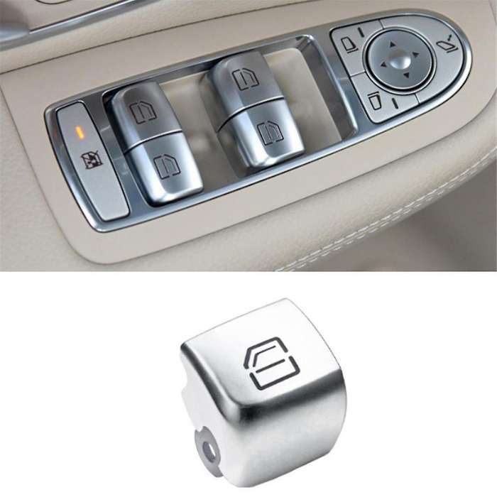 Car Left Driver Door Window Switch Repair Button Cover 2059056811 for - C-CLASS W205 GLC W253 2015-2