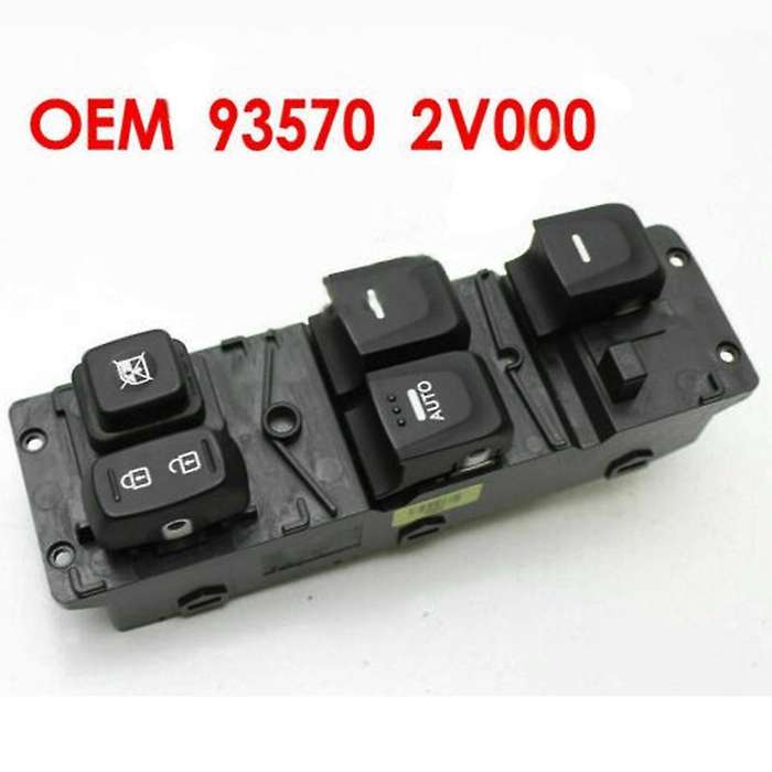 Car Left Front Window Switch Glass Lift Control Switch Suitable for 2011-2016 93570-2V000