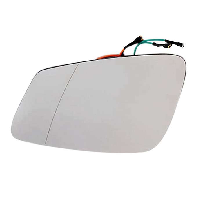Car Left Heated Glass Rearview Mirror Reversing Rearview Mirror Side Wing Mirror Glass for - F01 F02