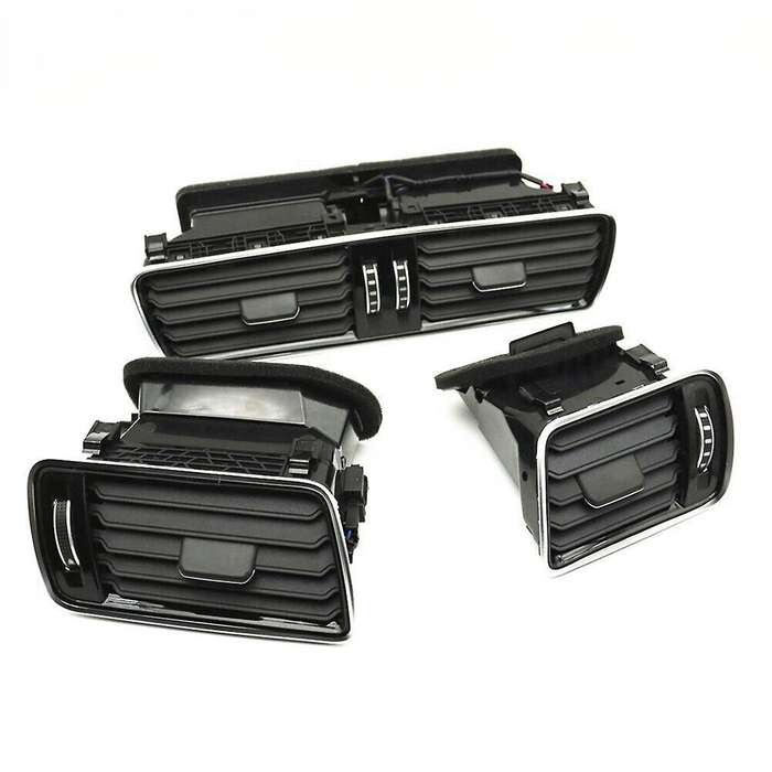 Car Left Right Center Air Condition Vents W/Connection Cable for CC B6 3AD819728A , 3AD819701A , 3A