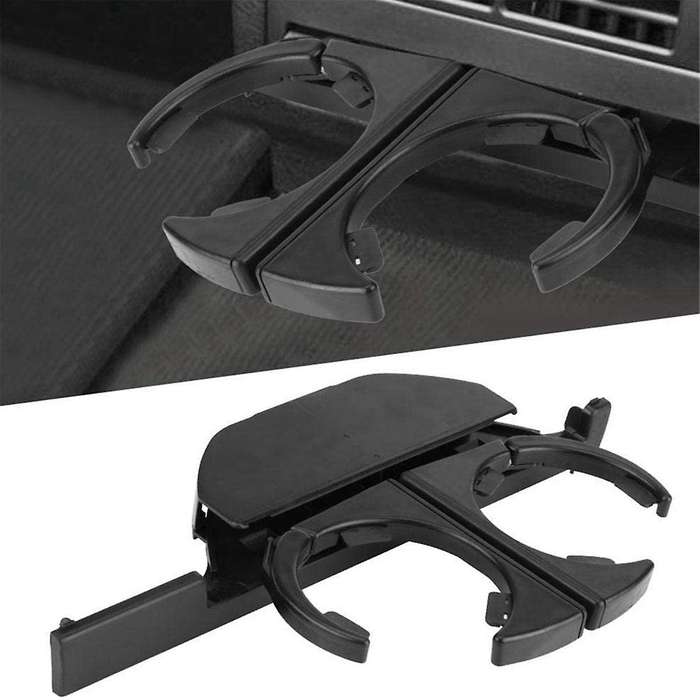 Car Lhd Front + Rear Retractable Cup Holder Water Cup Holder for E39 525i 525i 1996-2003 51168190205