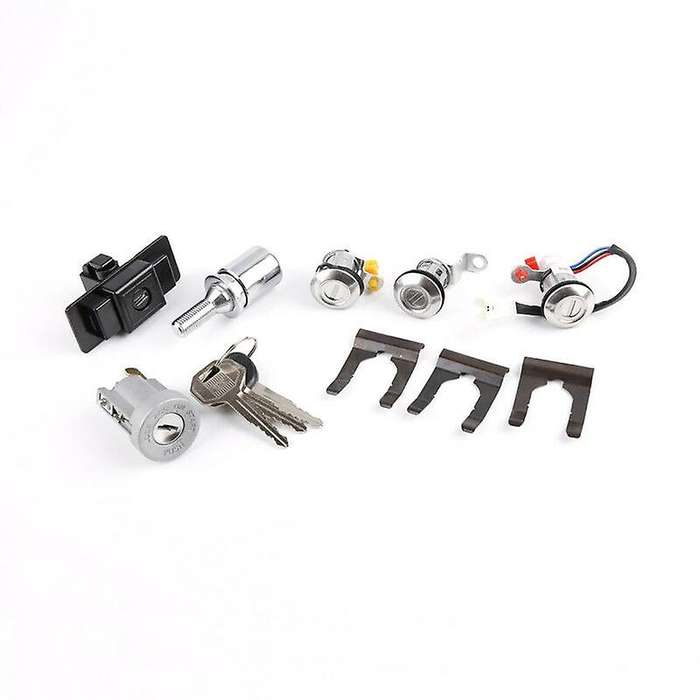 Car Lock Cylinder & Key for Montero Mk2 V31 V32 Mr259744